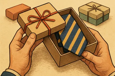 ネクタイのプレゼントに100均の箱は使える？おすすめの包装アイデア7選！