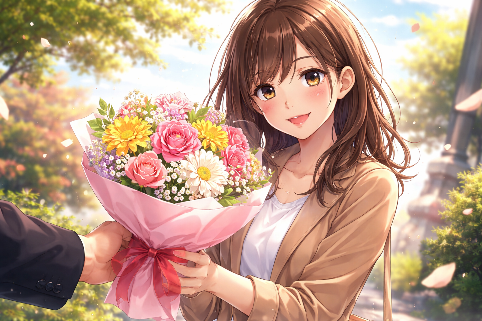 彼女に花をプレゼント！なんでもない日が最高の記念日になる理由や選び方