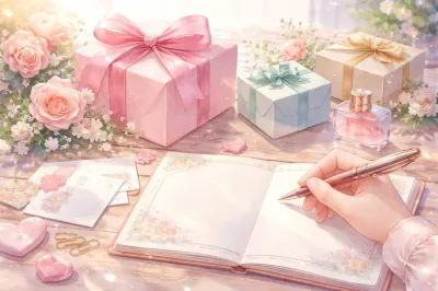 「プレゼントフォーユー」書き方の基本は？おしゃれな5つの例文をご紹介！