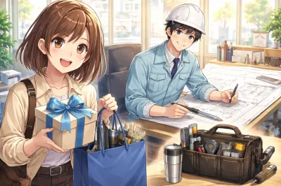 建築系の彼氏に贈るプレゼント！仕事で輝く実用的なアイテムをご紹介！