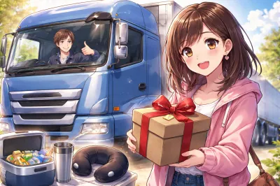 長距離運転の彼氏へプレゼント！トラック運転手が本当に喜ぶグッズ・アイテムをご紹介！