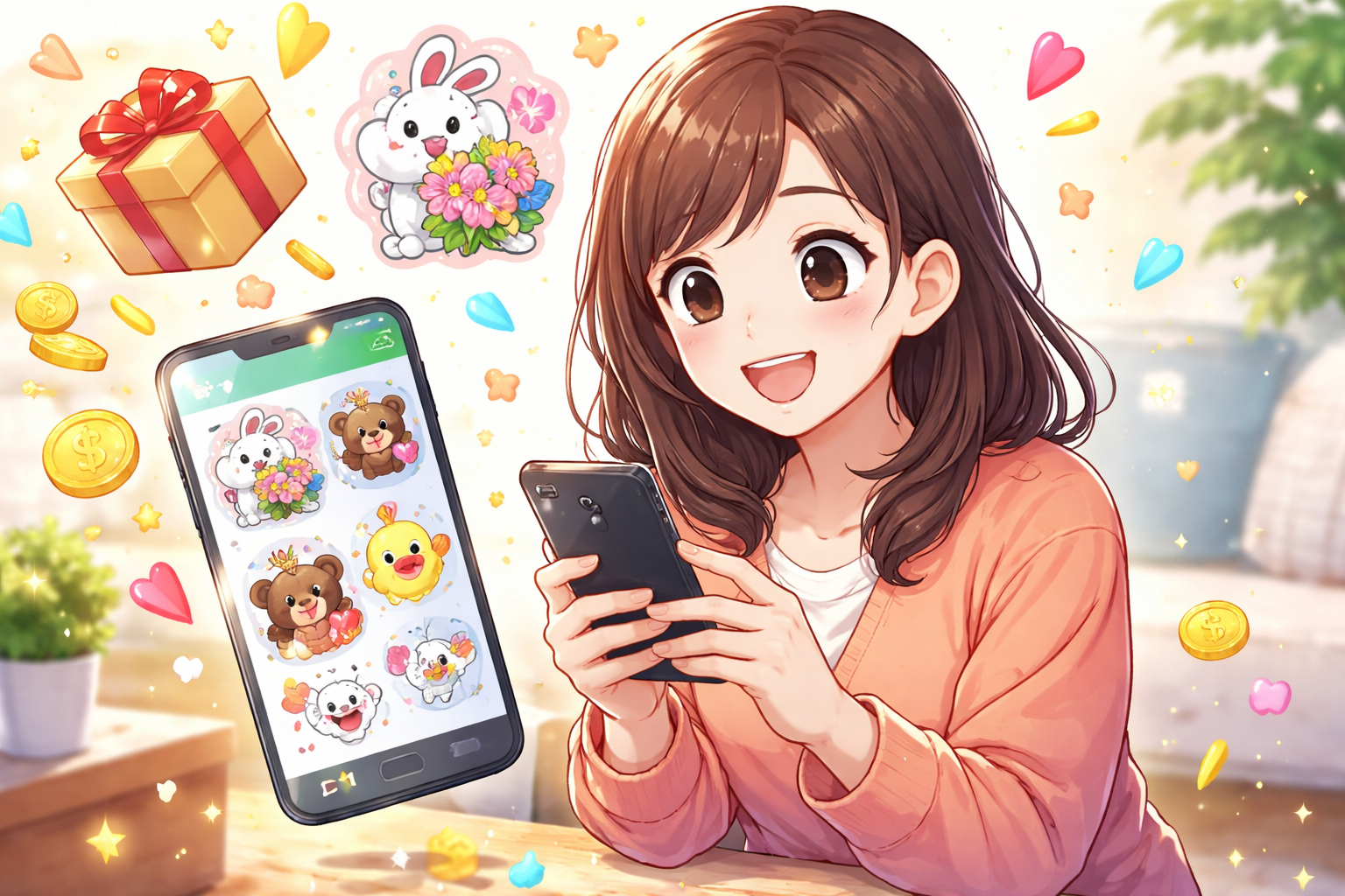 lineスタンプをプレゼント！自分が持ってるものを贈る3つの注意点