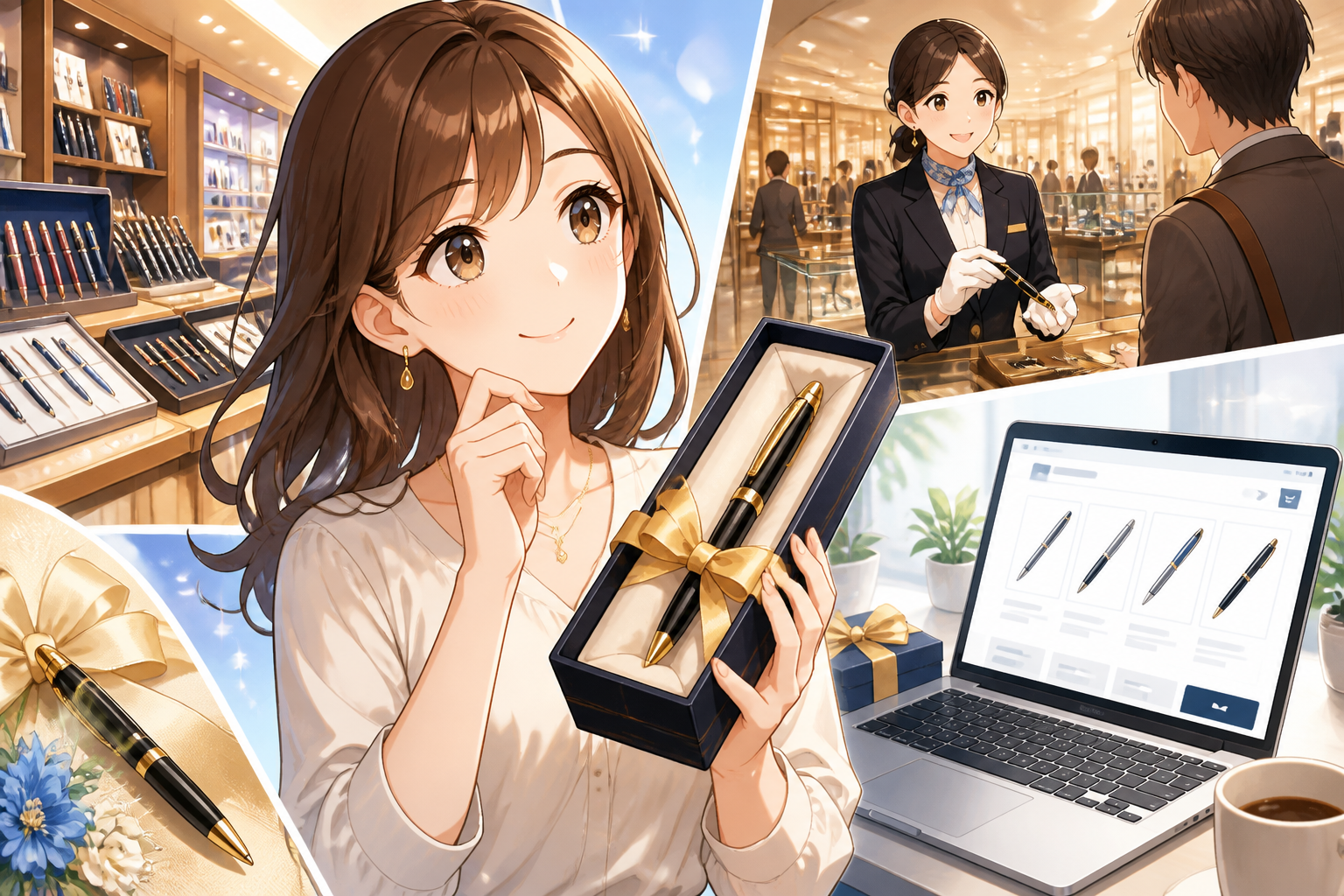 ボールペンをプレゼントに贈るならどこで買う?おすすめの店3選!