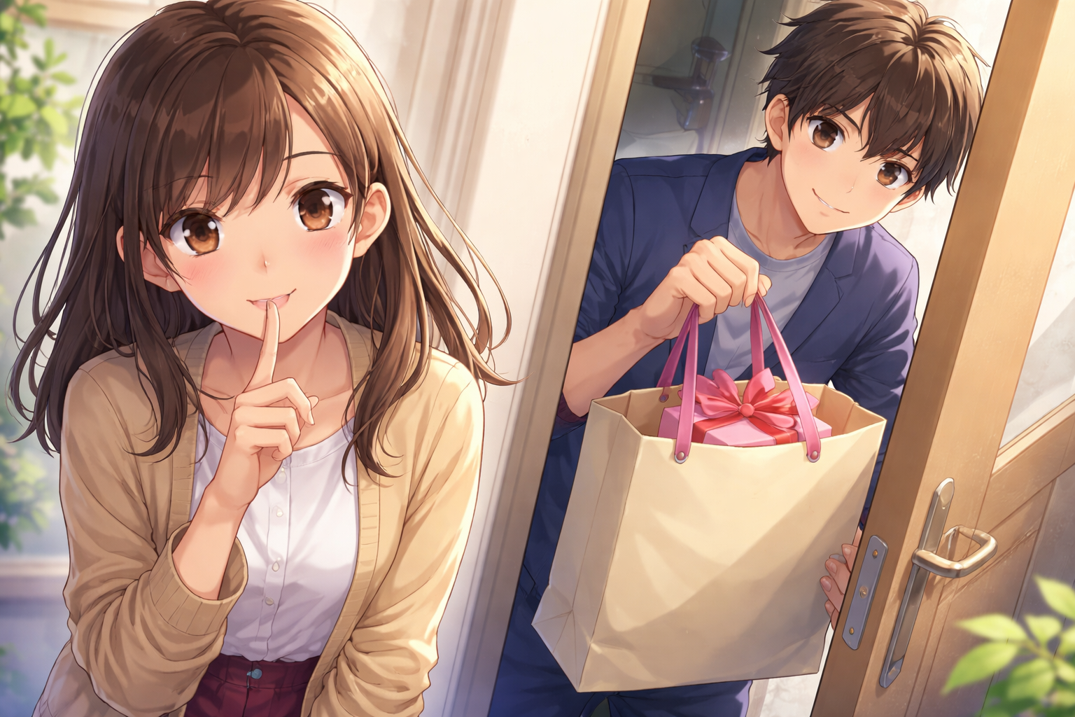 プレゼントの紙袋を隠すための最適な方法はこれなんです