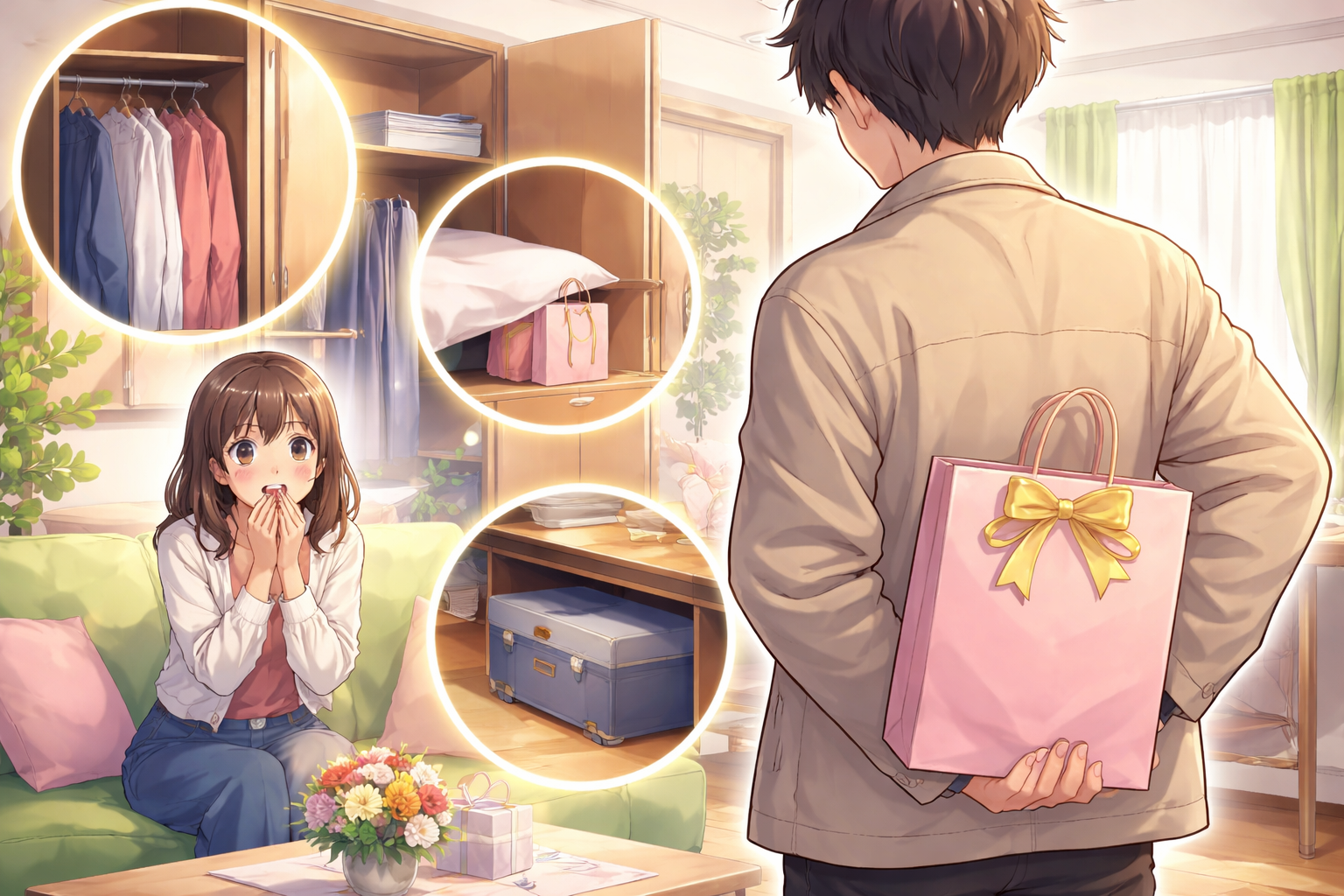 なぜあえてプレゼントの紙袋を隠すことが大切なのでしょうか