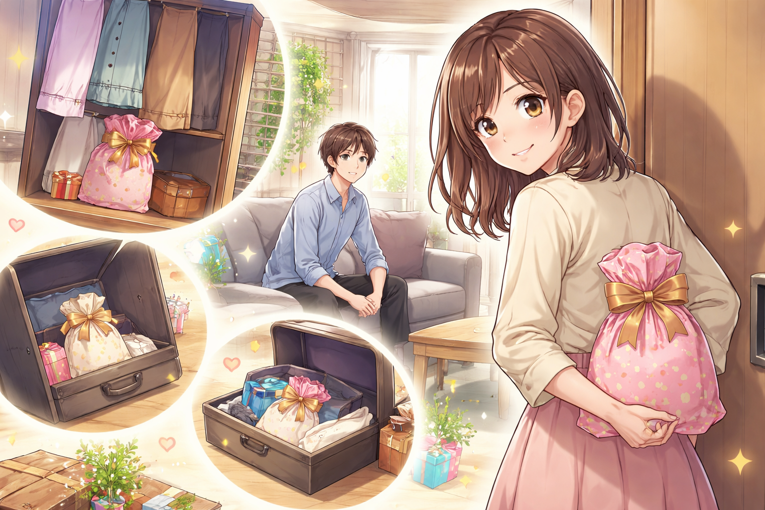 具体的にプレゼントの紙袋を隠すための7つのアイデアをご紹介します