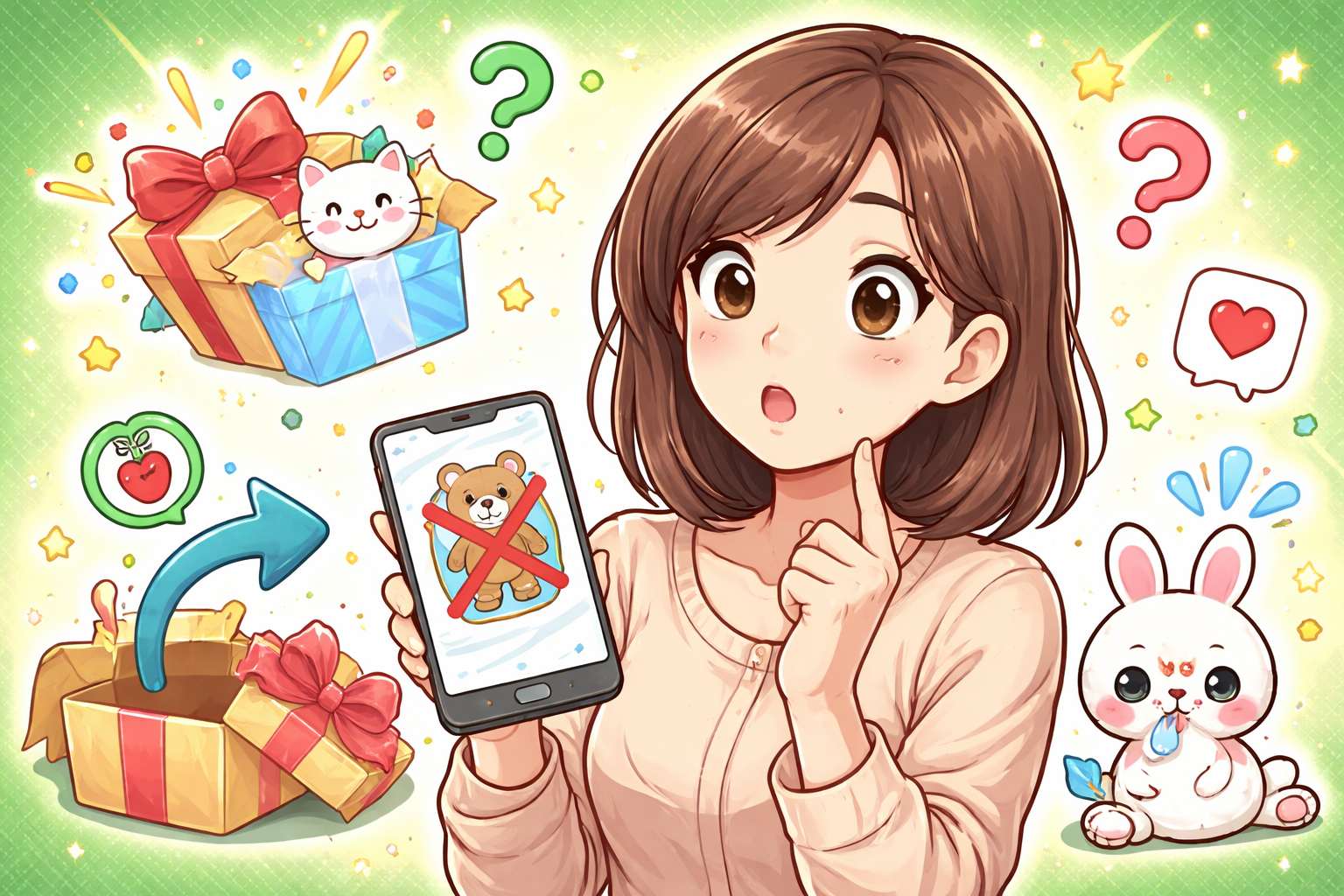 なぜプレゼントの取り消しができないのでしょうか