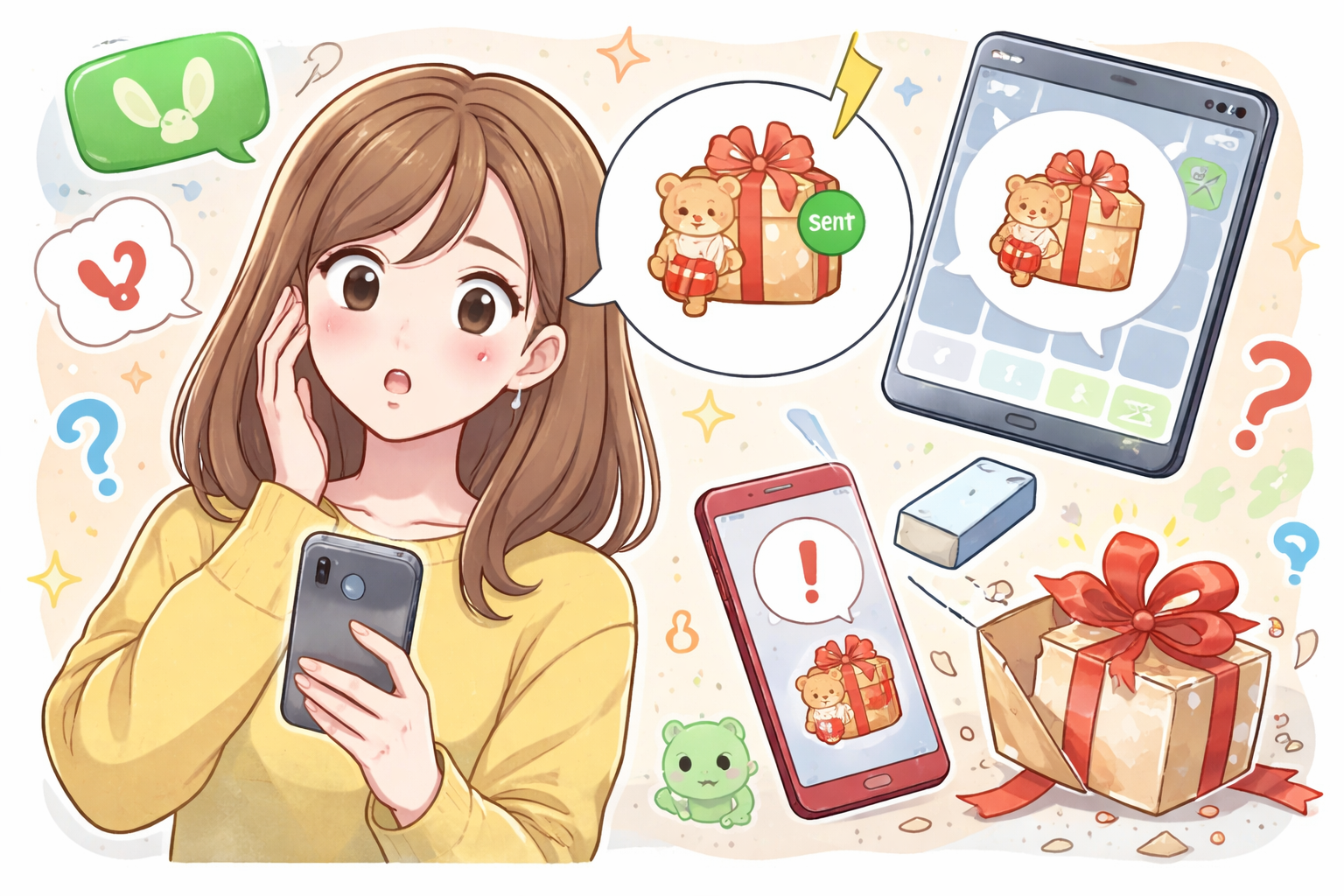 プレゼントを間違えてしまった時の具体的なシチュエーションと対処法