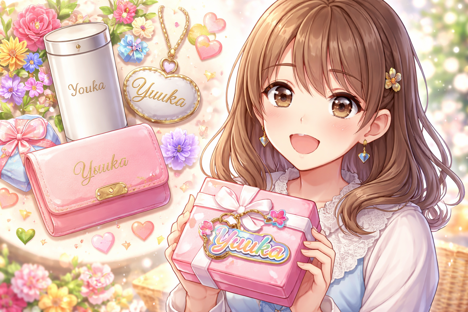 「ゆうか」さんのローマ字プレゼントを成功させる具体例
