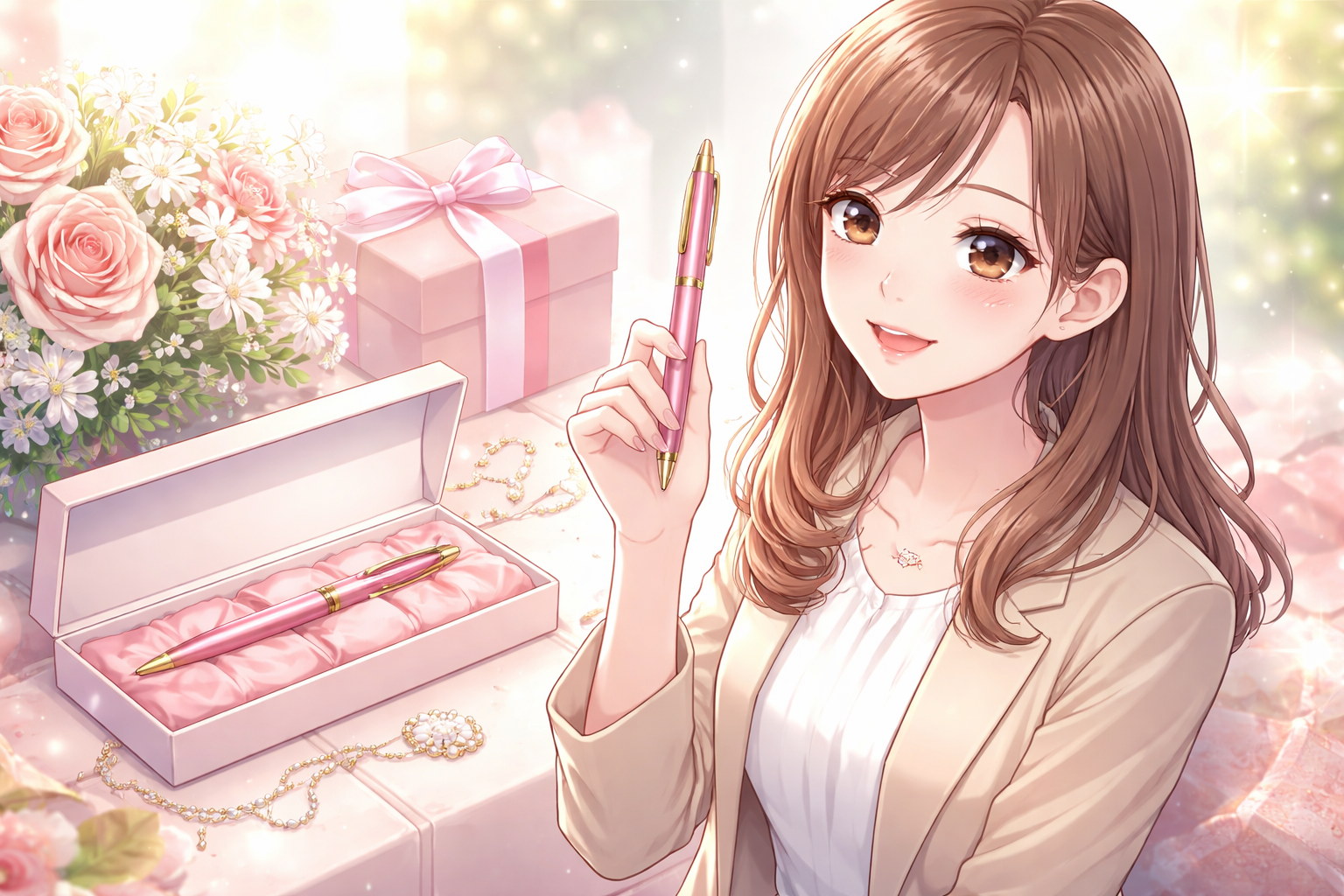 女性に喜ばれるボールペンプレゼントの選び方【具体例】