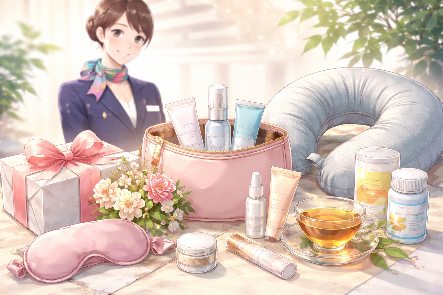 なぜ乾燥対策や疲労ケアがCAさんの「必需品」になるのでしょうか？