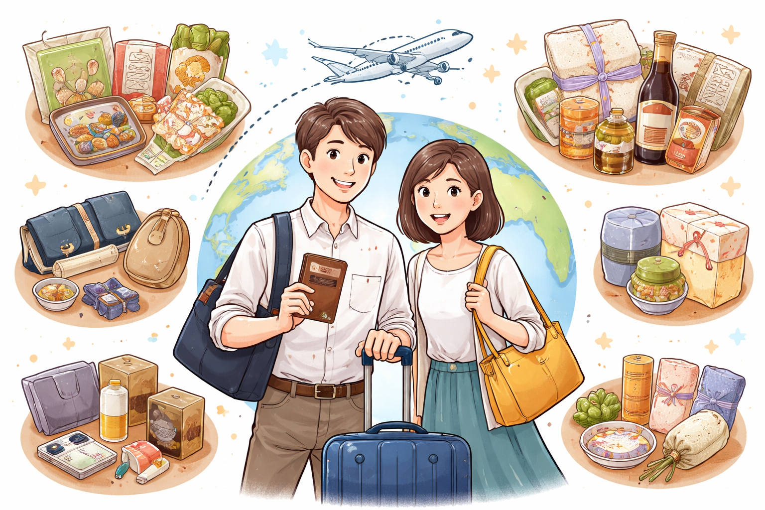 夫婦への海外赴任プレゼントは「かさばらない実用品」と「日本を感じる消耗品」が正解です