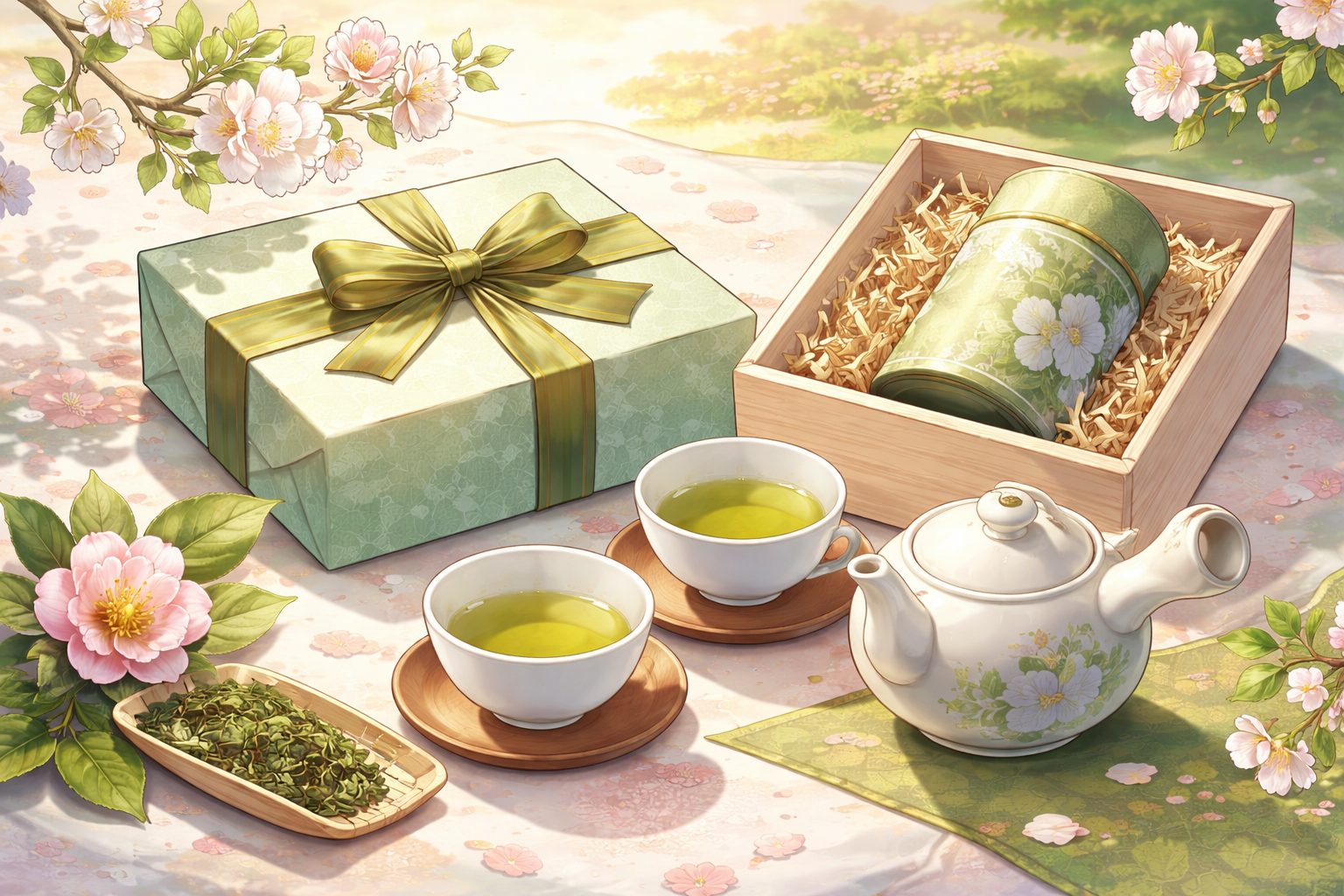 実は縁起が良い！お茶がプレゼントにふさわしいポジティブな理由