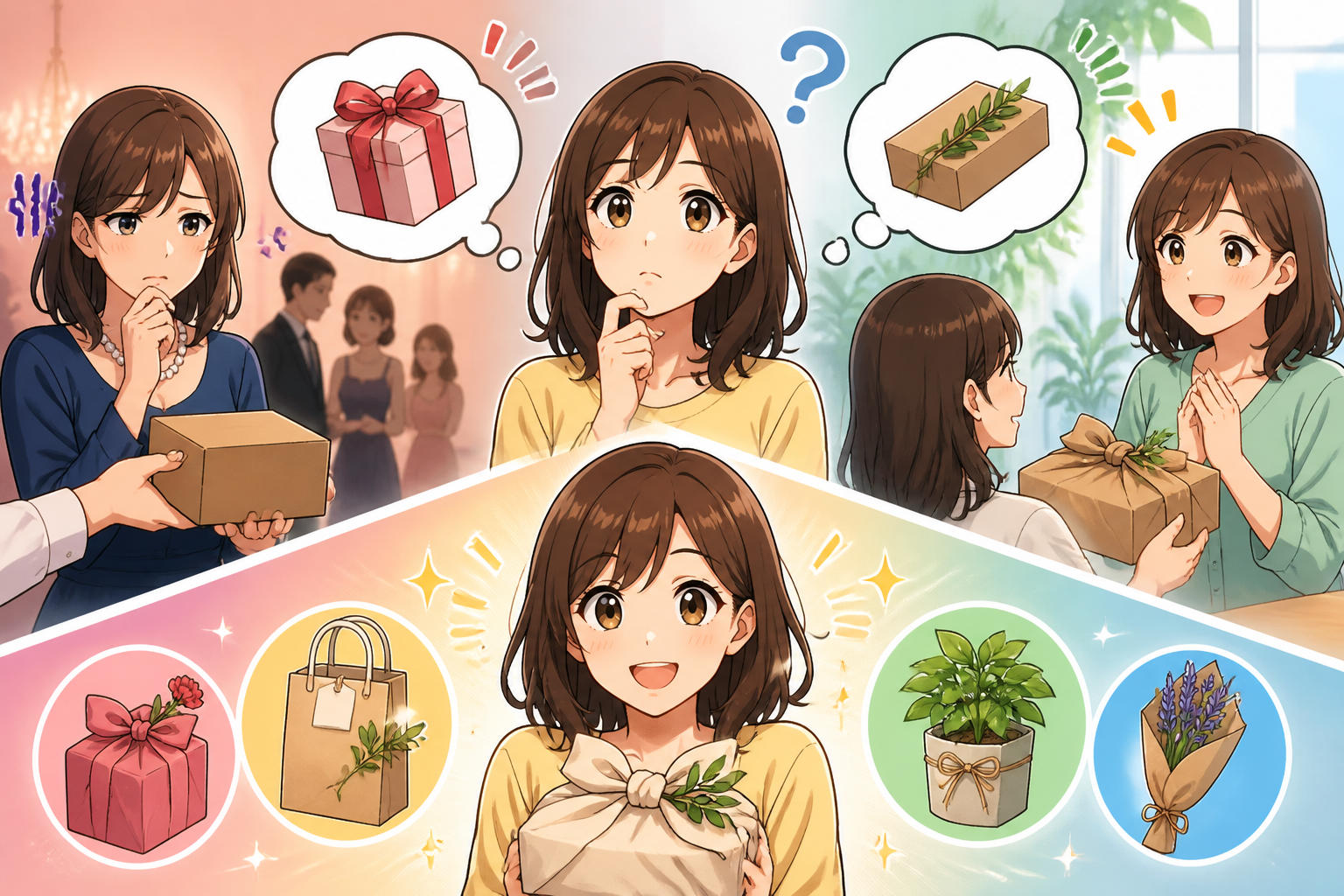 シーン別!ラッピングなしでOKな時とNGな時の境界線