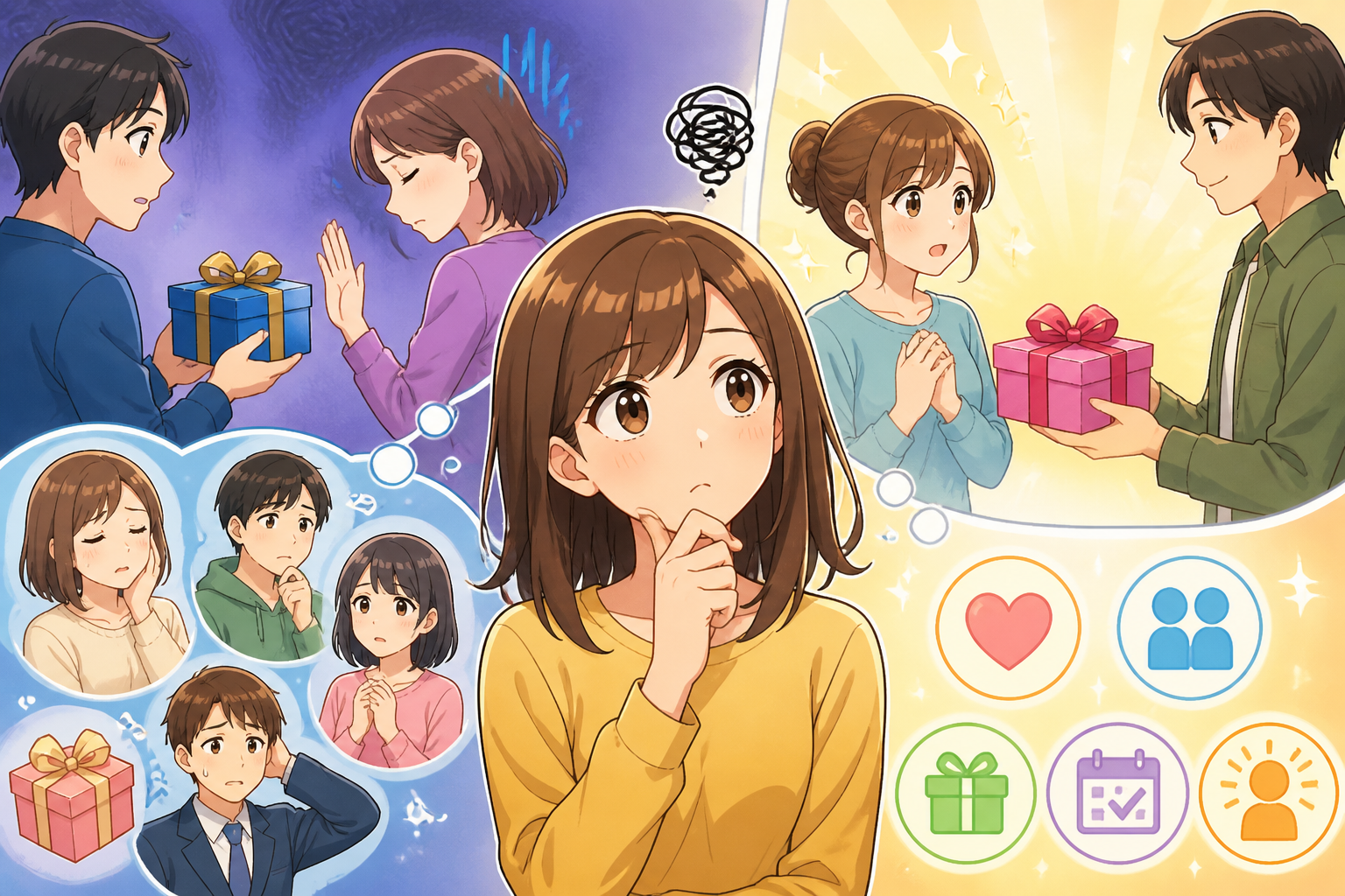 プレゼントを受け取ってくれないのは「嫌い」だからとは限りません